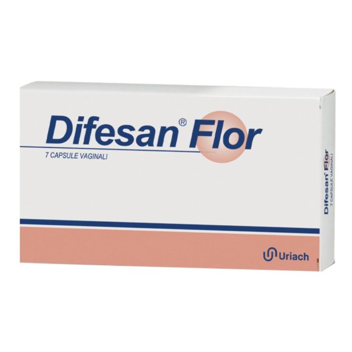 Progine Farmaceutici Difesan Flor 7 Capsule Vaginali