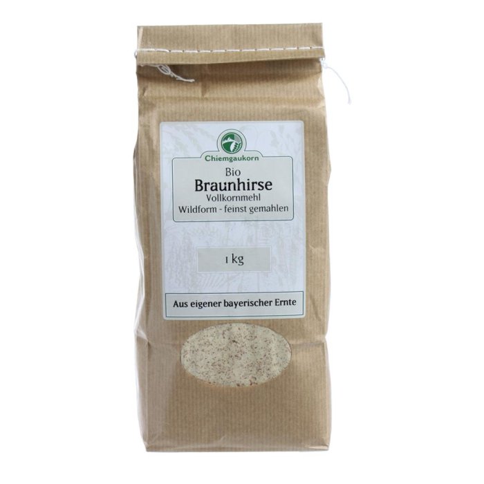 Miglio bruno farina bio 1000 g - farina di miglio bruno biologica