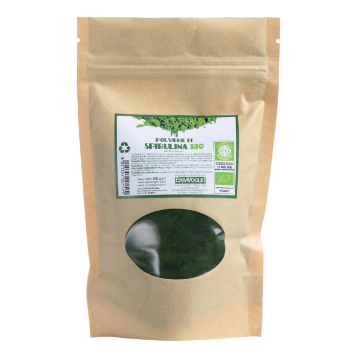 Erbavoglio Production Spirulina Polvere Biologico 200g