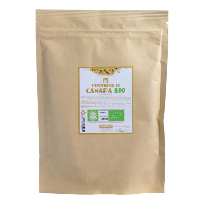 Erbavoglio Production Proteine Canapa Biologico 450g