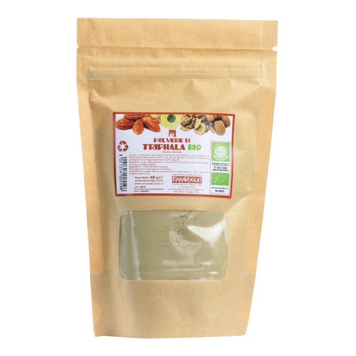 Erbavoglio Production Triphala Polvere Biologico 200g
