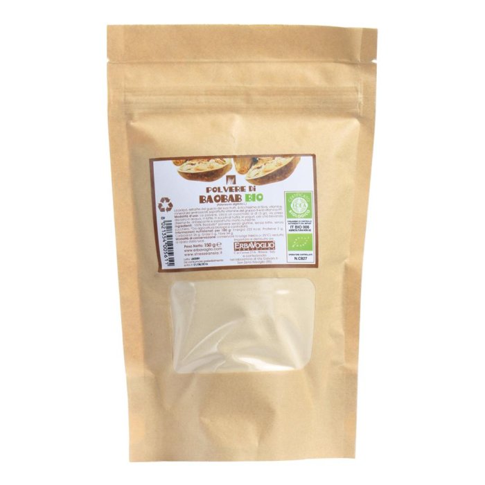 Baobab polvere bio 150 g - polvere di baobab biologica ricca di vitamina C