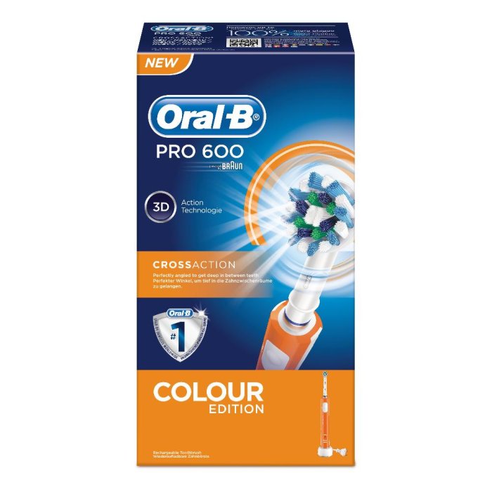 ORALB PC 600 ARANCIO CROSSACTI<<