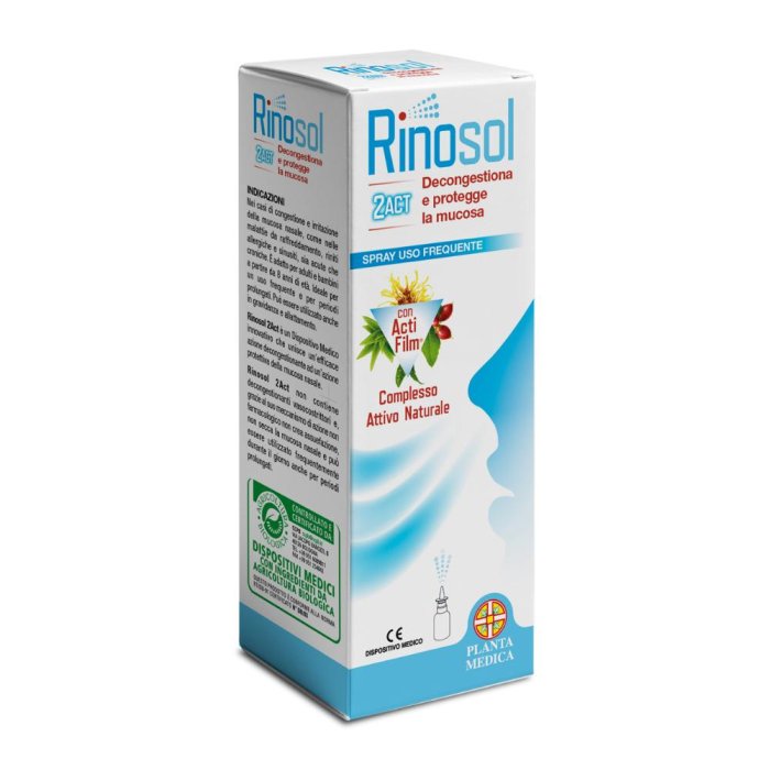 Planta Medica  Benessere Naso Rinosol 2ACT Integratore Spray 15 ml