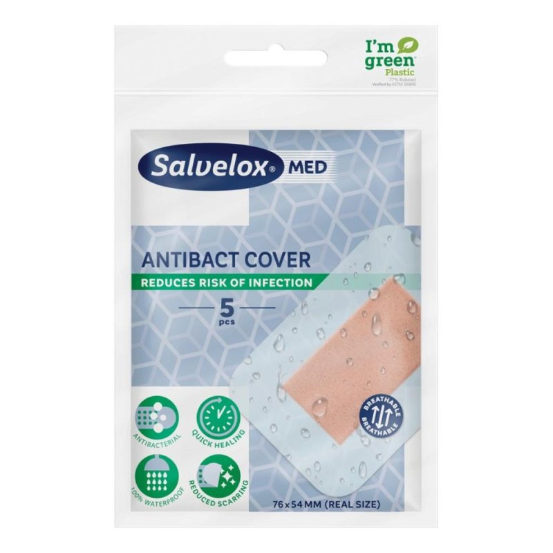 CER SALVELOX MED ANTIBACT 12X5