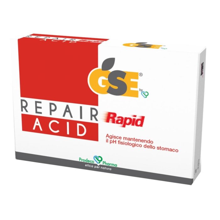 GSE  Stomaco Sano Repair Rapid Acid Integratore Alimentare 12 Compresse