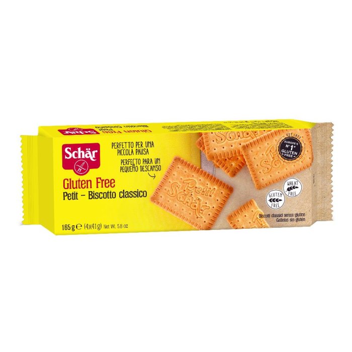 Schar Dolci E Biscotti Petit Classico Biscotto Al Burro Senza Glutine 165 Grammi