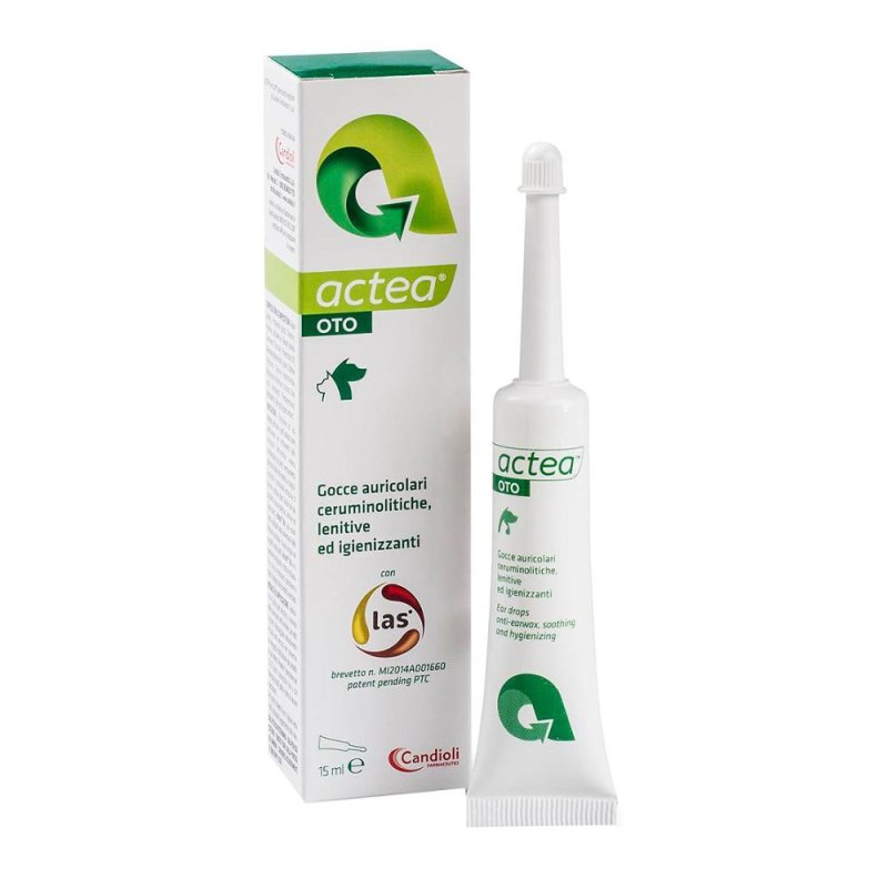 Candioli  Animali Domestici Actea Oto Emulsione Otologica Cani Gatti 15 ml