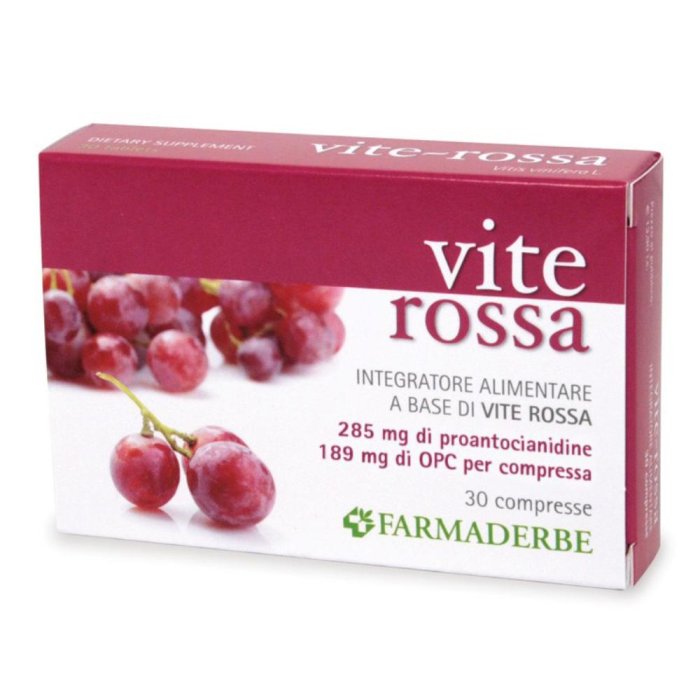 Vite Rossa Integratore per la Circolazione e Gambe Leggere 30 Compresse FDB
