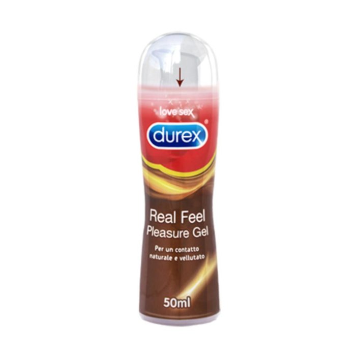 Durex Lubrificanti Real Feel Gel Lubrificante Benessere Coppia 50 ml
