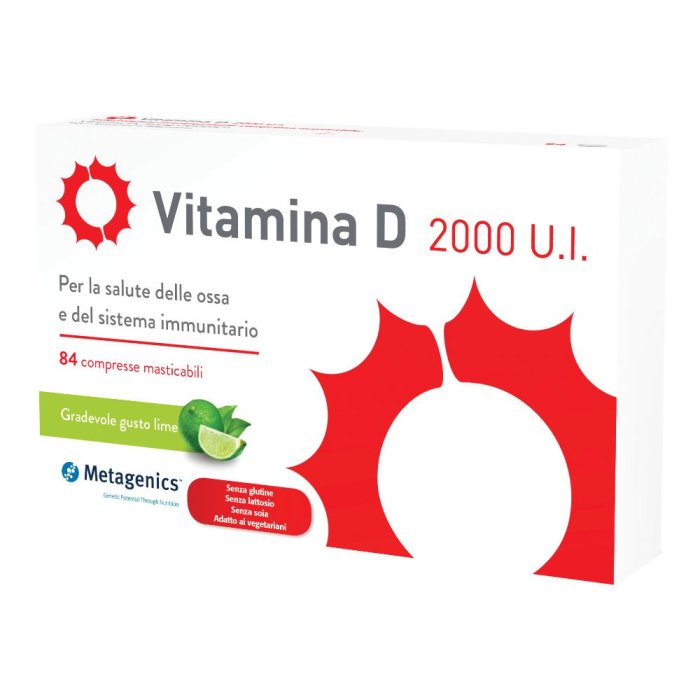 Metagenics Belgium Bvba Vitamina D 2000 Ui 84 Compresse