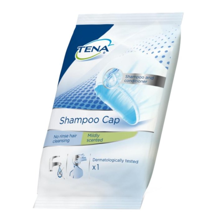 Tena cuffia shampoo pre-umidificata 1 pezzo