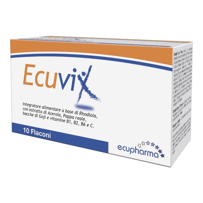 Ecuvix Integratore Alimentare 10 flaconcini