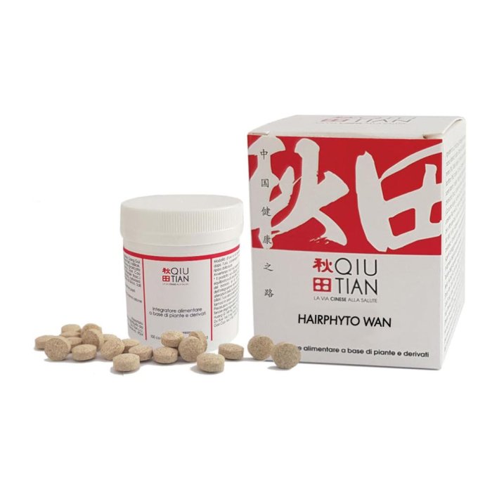 Hairphyto Wan integratore per capelli e unghie rinforzante anticaduta 100 compresse