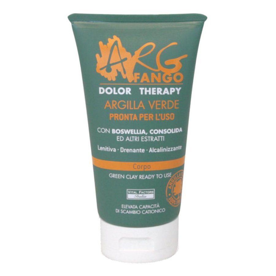 Vital Factors ArgFango Tubo Aroma Terapy Argilla Verde Pronta all'Uso 150 ml