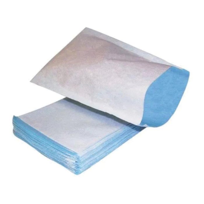 Farmacare Manopola Impermeabile Non Saponata Colore Azzurro 100 Pezzi