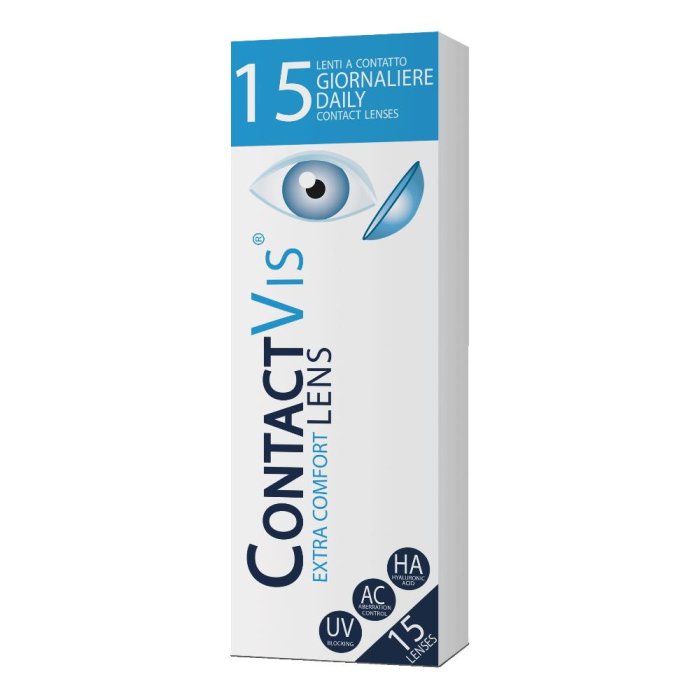 Contactvis Lens 2,25 - lenti a contatto morbide diottria 2,25