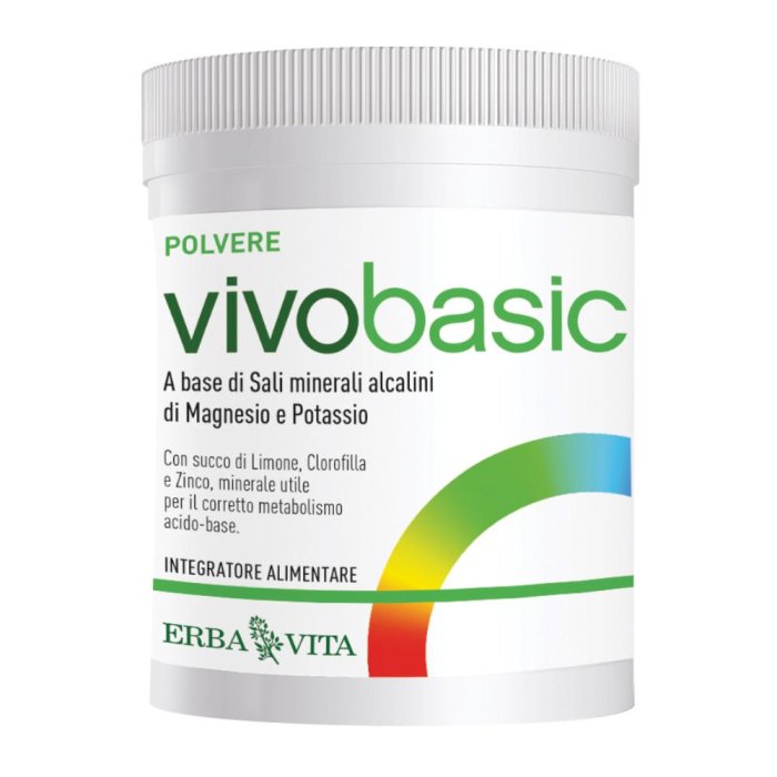 Erba Vita Vivobasic Integratore Alimentare Barattolo 150 g
