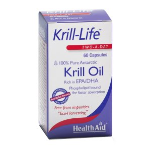 Krill Life Olio di Krill 45 g Integratore Naturale con Acidi Grassi Omega 3 per Benessere di Cuore Cervello e Colesterolo