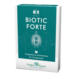 GSE  Biotic Sistema Immunitario Biotic Forte Integratore 12 Compresse