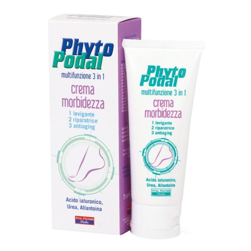 Vital Factors Phitopodal - Crema Ammorbidente Piedi 3 in 1 75ml