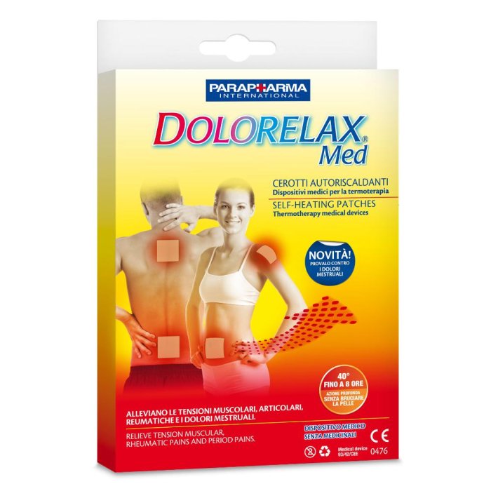 Dolorelax Med Cerotto Autoriscaldante 3 Pezzi