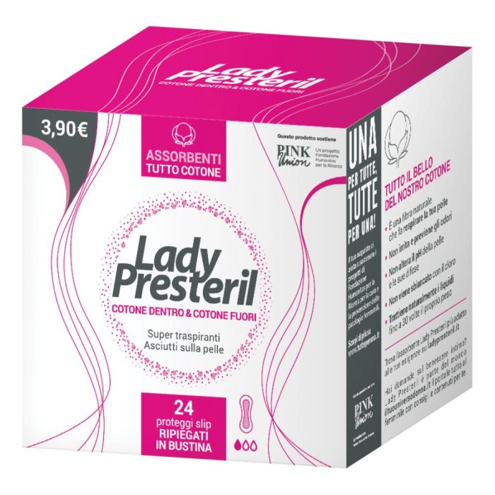 Lady Presteril Pocket Proteggi Slip Promo 24 Pezzi