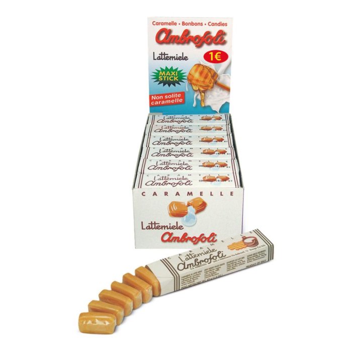 AMBROSOLI STICK LATTE/MIELE43G<<