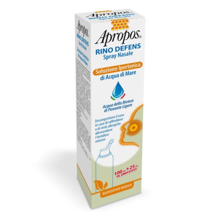 Apropos Rino Defens Soluzione Ipertonica 125 Ml