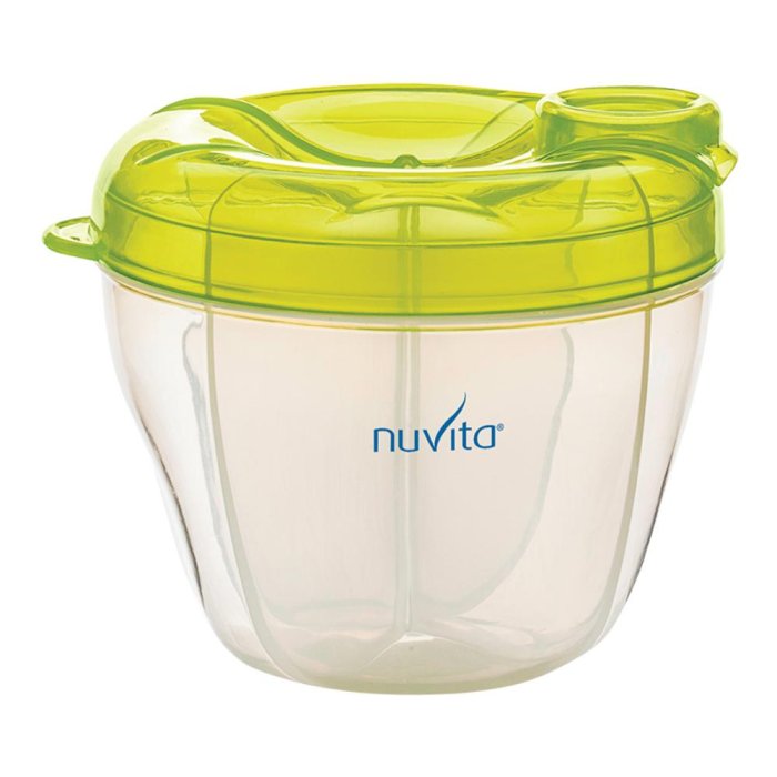 Anteprima Brands International Nuvita Dosatore E Contenitore Per Il Latte Verde