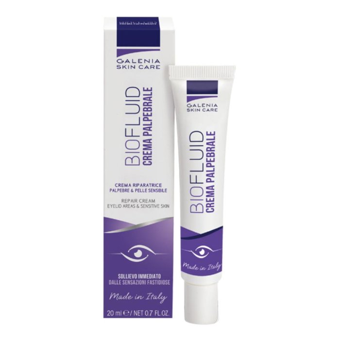Biofluid crema palpebrale 15 ml contorno occhi lenitivo