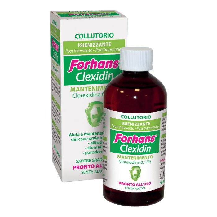 Forhans Clexidin Clorexidina 0,12% Collutorio 200ml