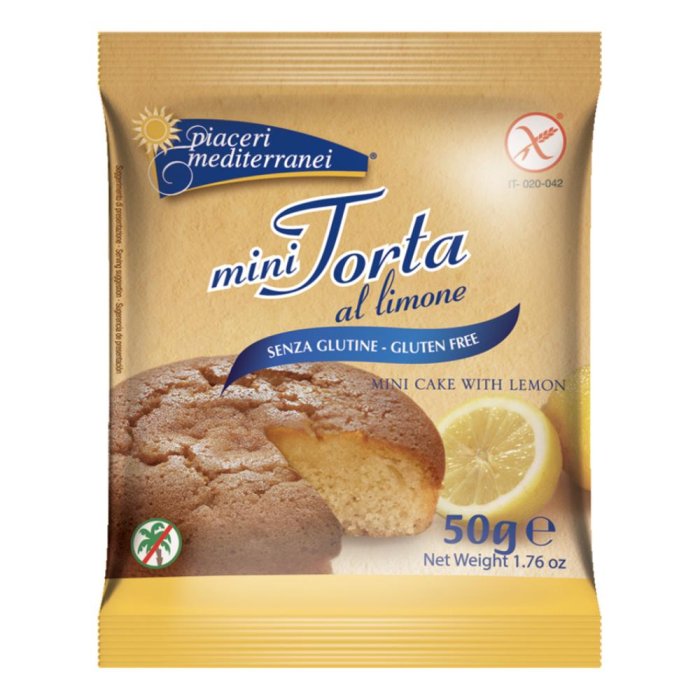 Eurospital Piaceri Mediterranei Mini Torta Limone 375 G