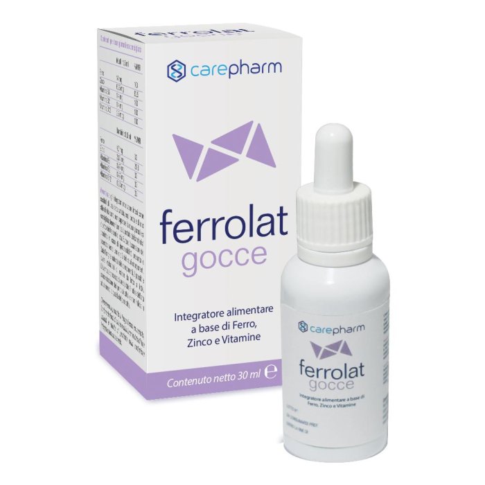 Carepharm Ferrolat Gocce 30 Ml