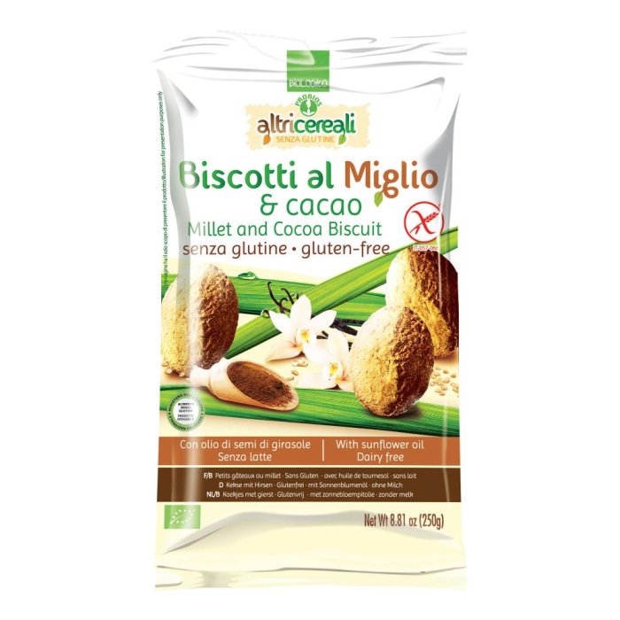 ALTRICEREALI BISC MIGLIO/CACAO