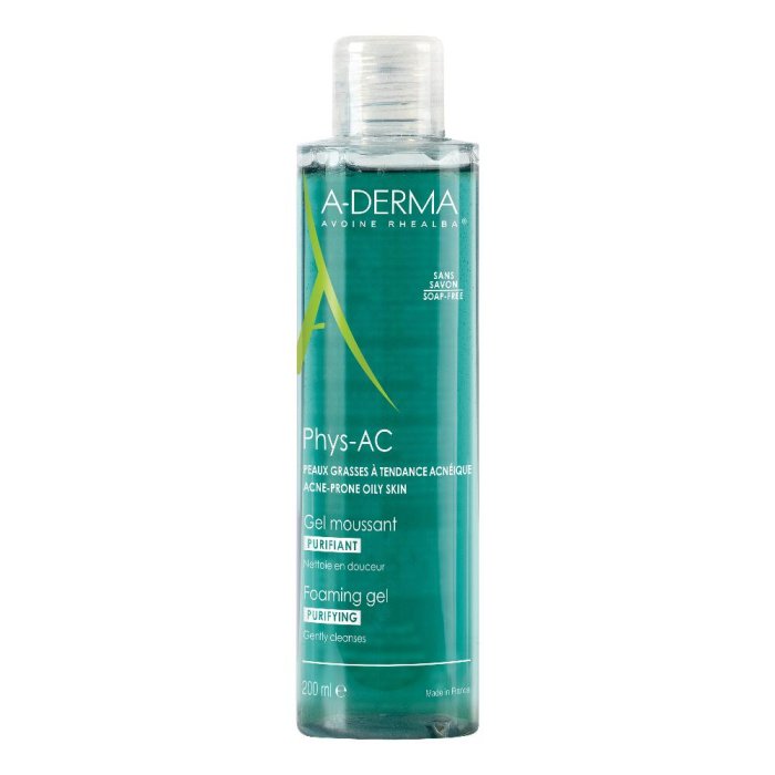 A-Derma Aderma Phys Ac Gel Detergente 200 ml