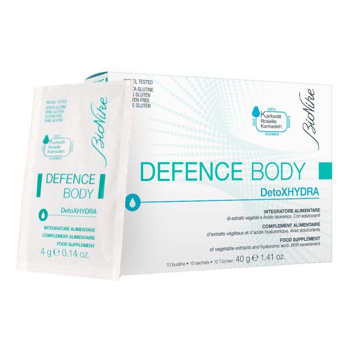 Bionike Defence Body Idratazione DetoXHYDRA Integratore Alimentare 10 Buste