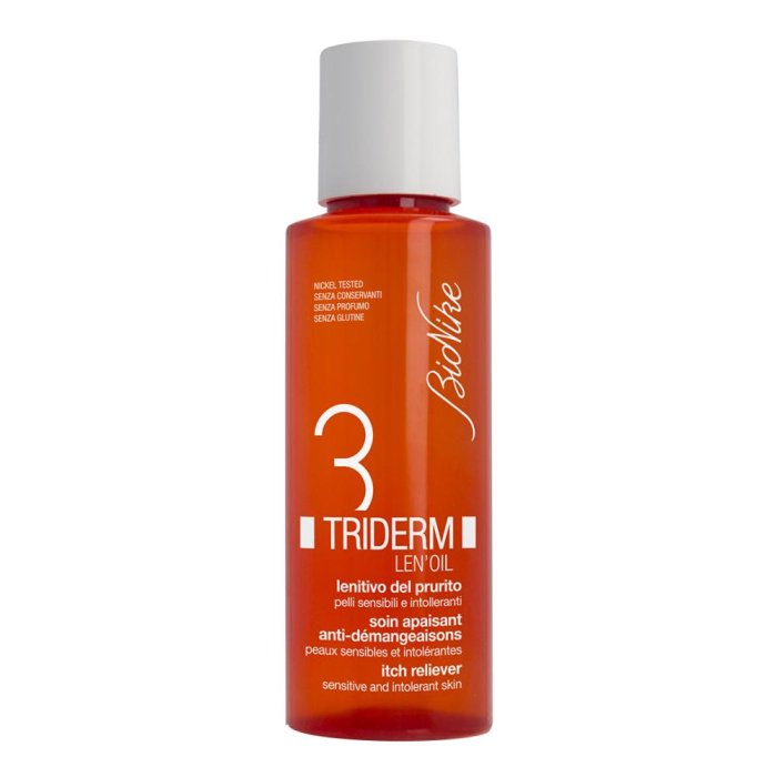 BioNike Triderm  Len'Oil Trattamento Lenitivo Prurito Arrossamenti 100 ml