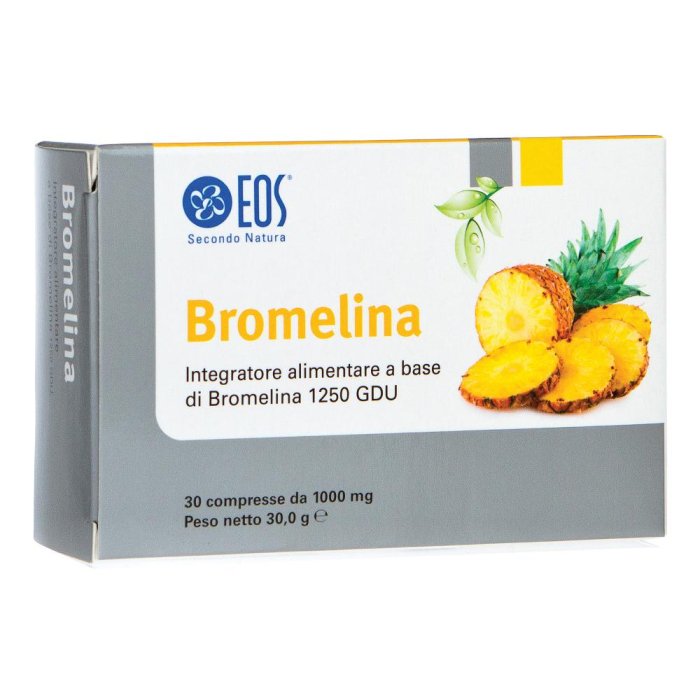 EOS Bromelina Integratore Alimentare 30 Compresse da 600 mg