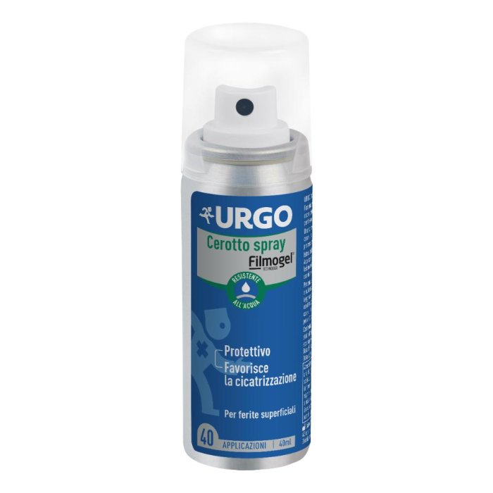 Urgo Cerotto Spray Filmogel Protettivo Trasparente per Piccole Ferite e Abrasioni 40 ml