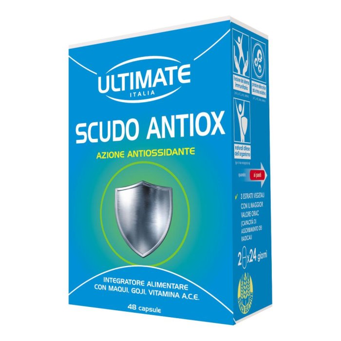 Ultimate Scudoantiox 48 capsule - integratore antiossidante con vitamine e minerali