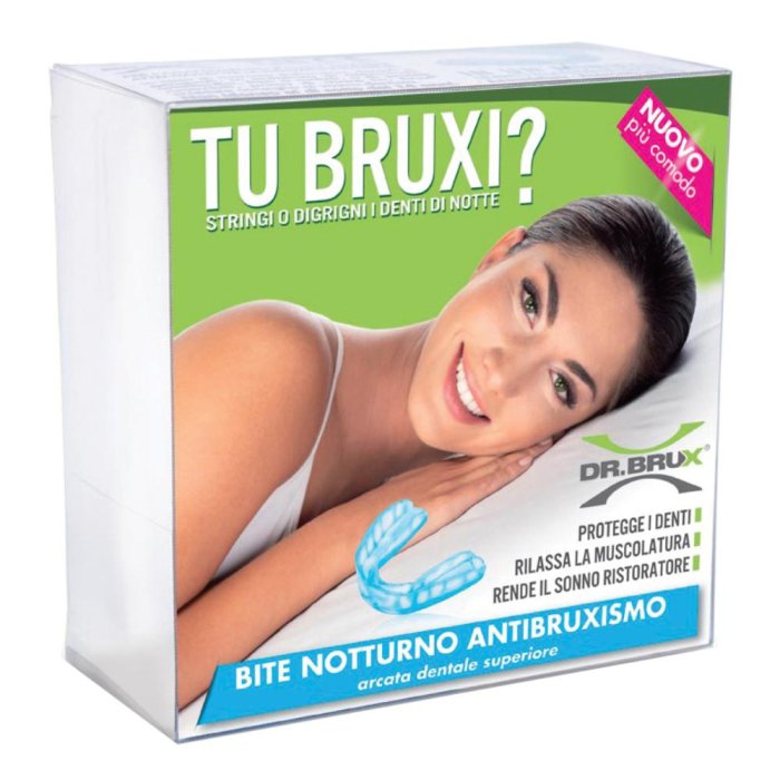 Dr.Brux Bite Superiore Notte Azzurro