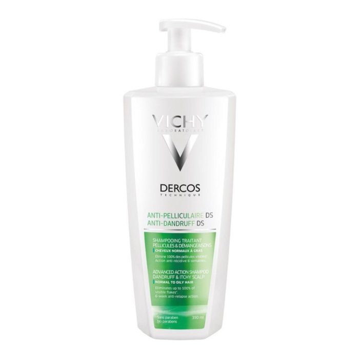 Dercos Shampoo Anti-Forfora Trattante Capelli Grassi 390 ml