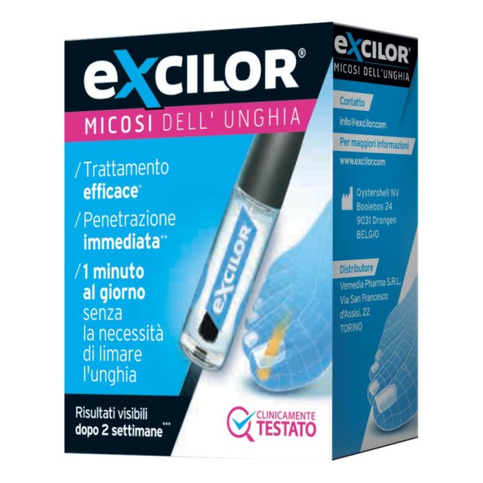 Vemedia  Cura e Salute delle Unghie Excilor Soluzione Anti-micotica 3,3 ml