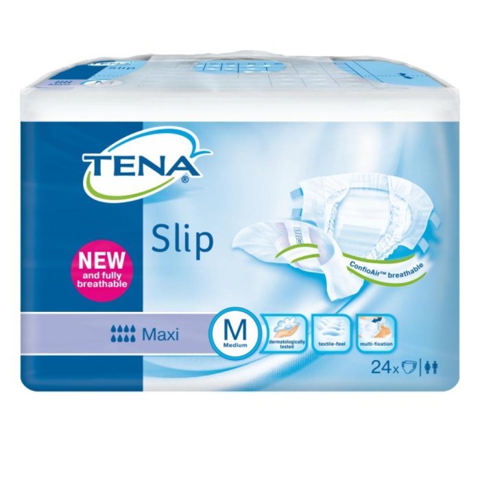 Tena Slip Maxi Pannolone Mutandina Assorbente Misura M 24 Pezzi