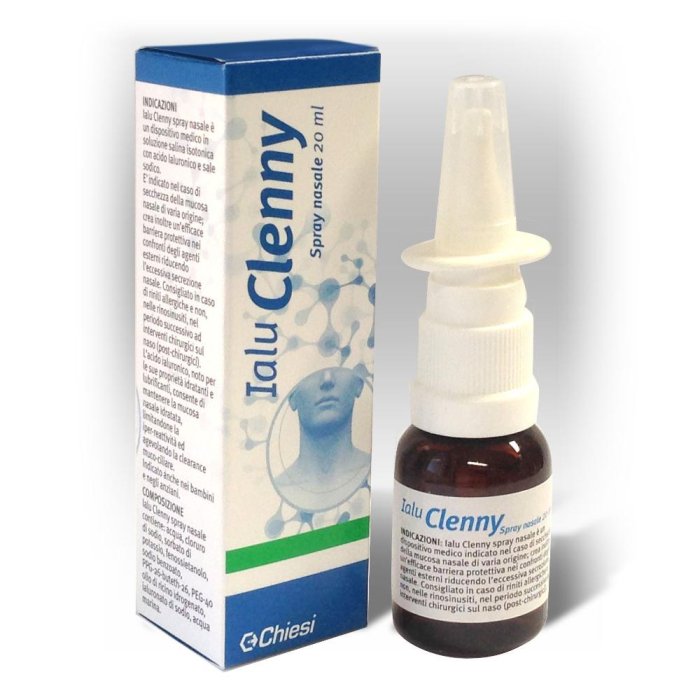 Chiesi Ialu Clenny Spray Nasale Soluzione Salina Isotonica 20 ml