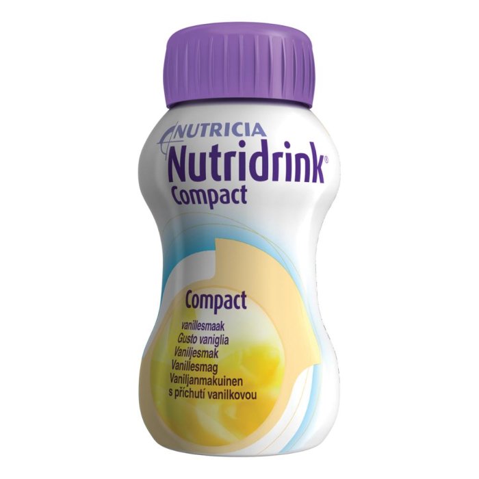 Nutricia Nutridrink Compact vaniglia – Supplemento nutrizionale 4×125 ml