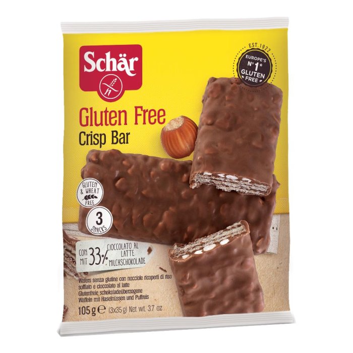 Dr.schar Schar Crisp Barrette 3 Pezzi Da 35 G