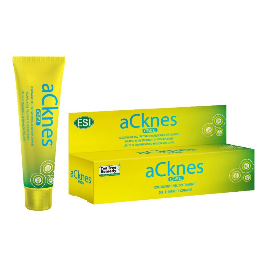 ESI Acknes - Gel di Tea Tree Oil per Acne e Brufoli 25ml ESI Acknes - Gel di Tea Tree Oil per Acne e Brufoli 25ml
