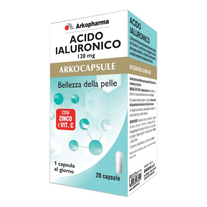 ARKOCPS ACIDO IALURONICO 20CPS